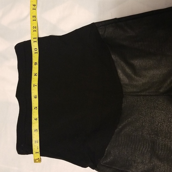 David Lener Maternity Leggings Size Small Color Black - Picture 6 of 12